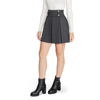Gray Polyester Mini