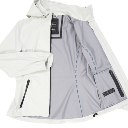 Gray Polyester Rain Coat