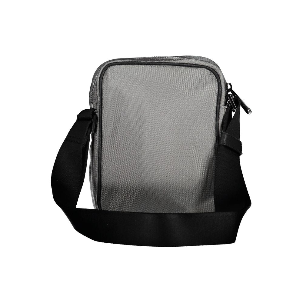 Gray Polyester Shoulder Bag-Calvin Klein-LabelTerrace.com