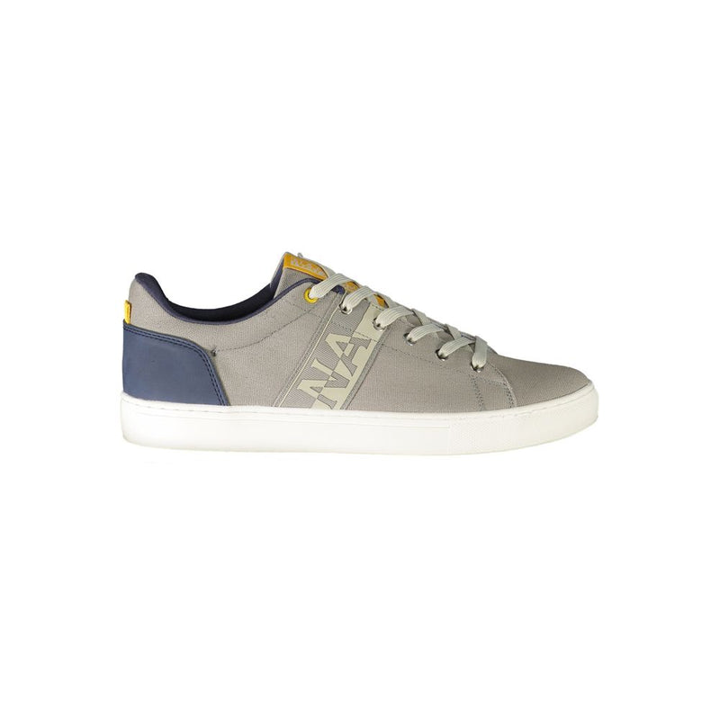 Gray Polyester Sneaker-Napapijri-LabelTerrace.com