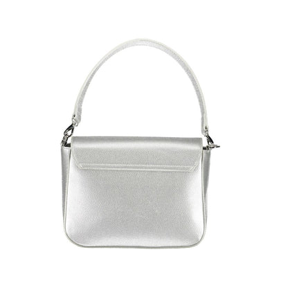Gray Polyethylene Handbag