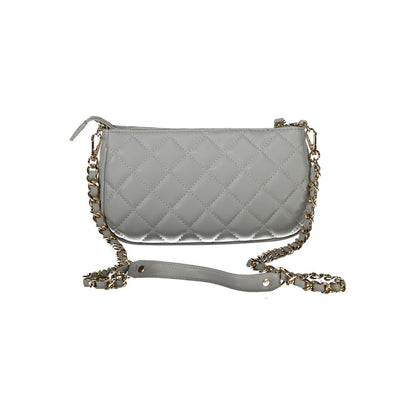 Gray Polyethylene Women Handbag-Mario Valentino-LabelTerrace.com