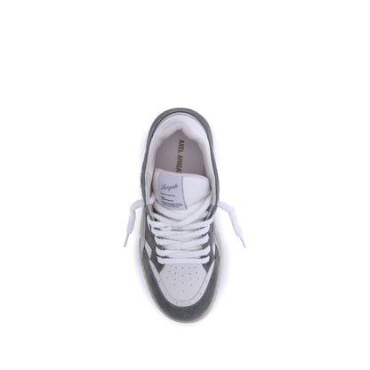 Gray Rubber Low Top Sneakers