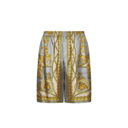 La Coupe Des Dieux Silk Shorts-Versace-LabelTerrace.com