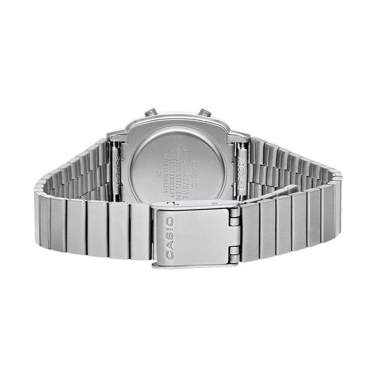 Gray Stainless Steel Digital Watch