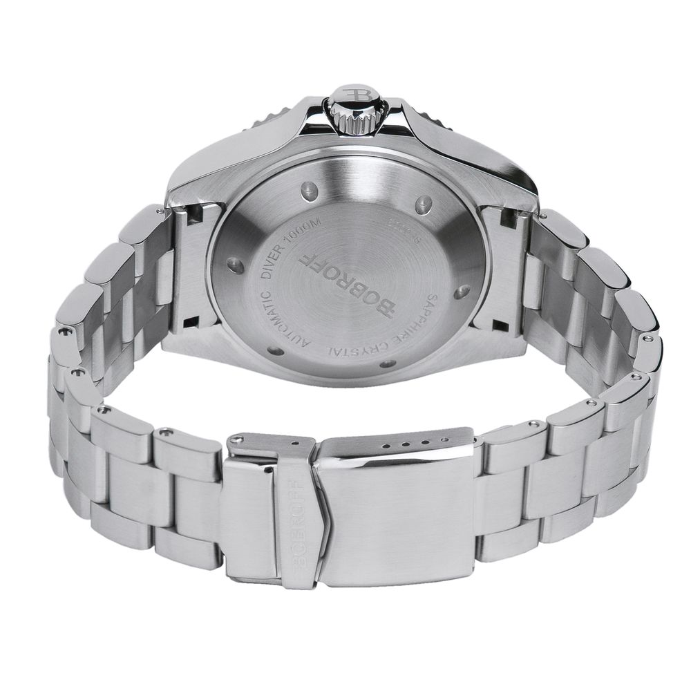 Gray Stainless Steel Watch-Bobroff-LabelTerrace.com
