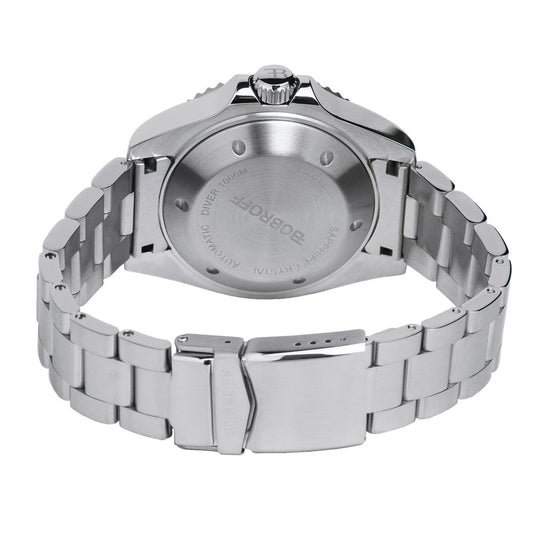 Gray Stainless Steel Watch-Bobroff-LabelTerrace.com