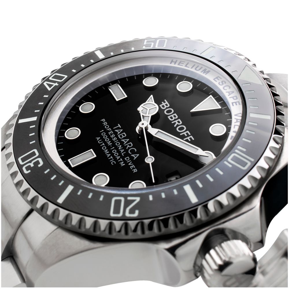 Gray Stainless Steel Watch-Bobroff-LabelTerrace.com