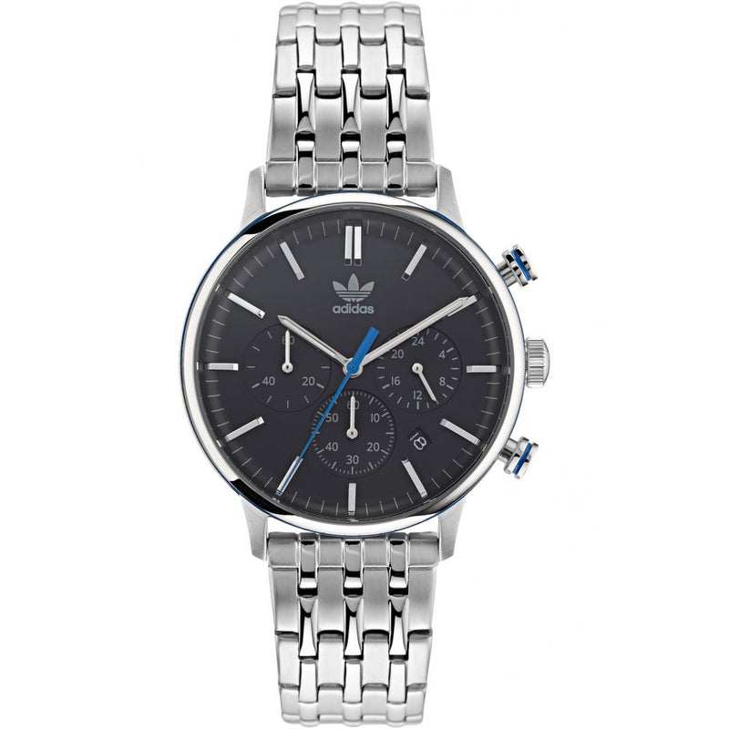 Gray Stainless Steel Dress Watch