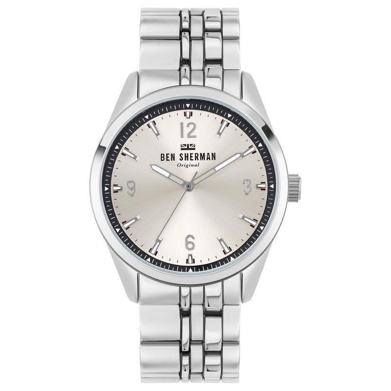 Gray Stainless Steel Dress Watch