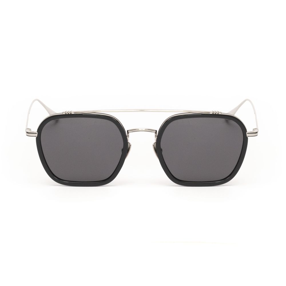 Gray Stainless Steel Sunglasses-Belstaff-LabelTerrace.com