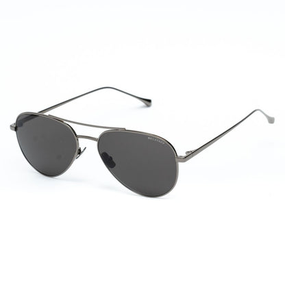 Gray Stainless Steel Sunglasses-Belstaff-LabelTerrace.com