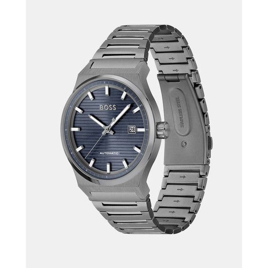 Gray Stainless Steel Watch-Hugo Boss-LabelTerrace.com