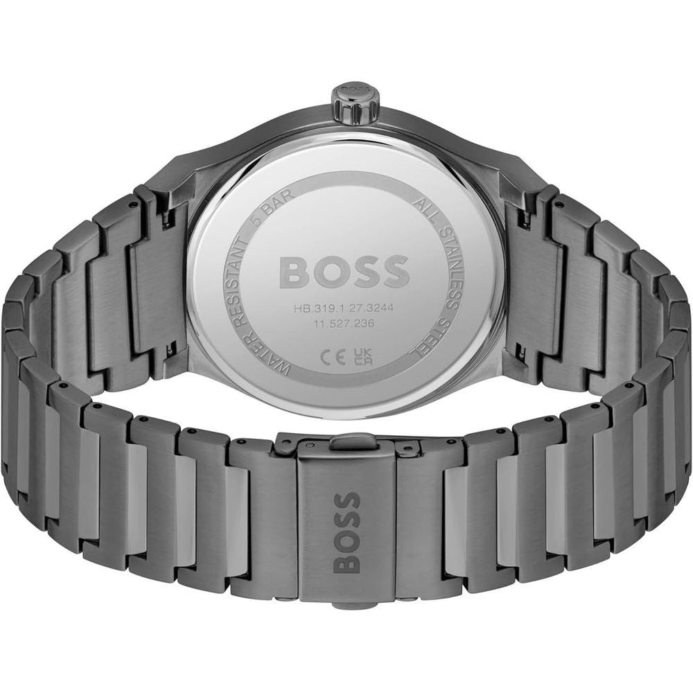 Gray Stainless Steel Watch-Hugo Boss-LabelTerrace.com