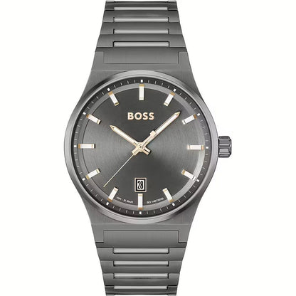 Gray Stainless Steel Watch-Hugo Boss-LabelTerrace.com