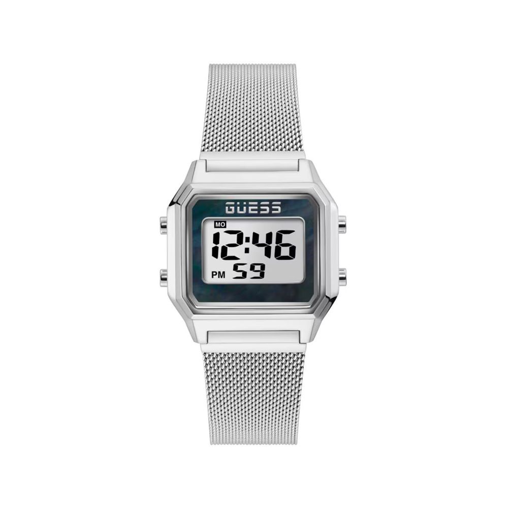 Gray Stainless Steel Watch-Guess-LabelTerrace.com