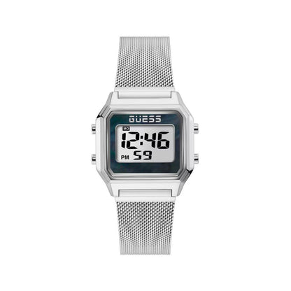 Gray Stainless Steel Watch-Guess-LabelTerrace.com