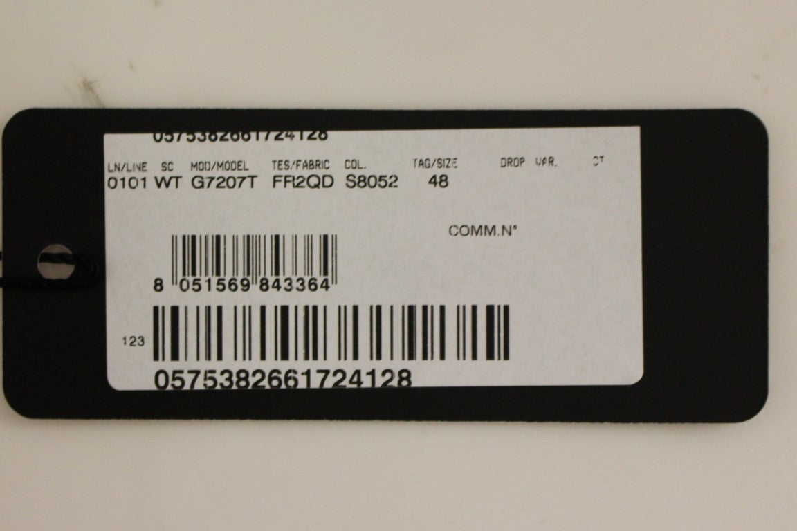 Gray Striped Wool Single Breasted Vest-Dolce & Gabbana-LabelTerrace.com