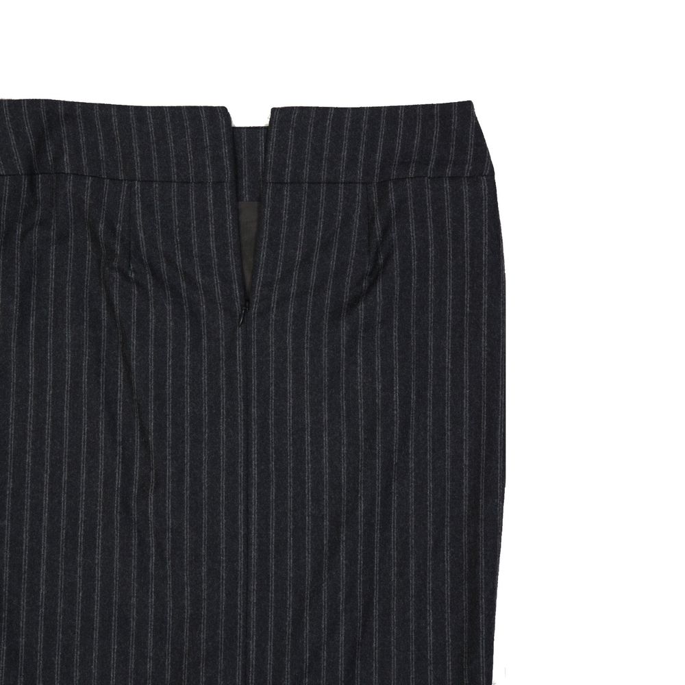 Wool Striped Skirt-Brunello Cucinelli-LabelTerrace.com