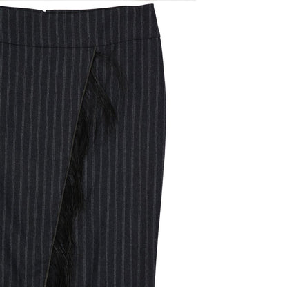Wool Striped Skirt-Brunello Cucinelli-LabelTerrace.com