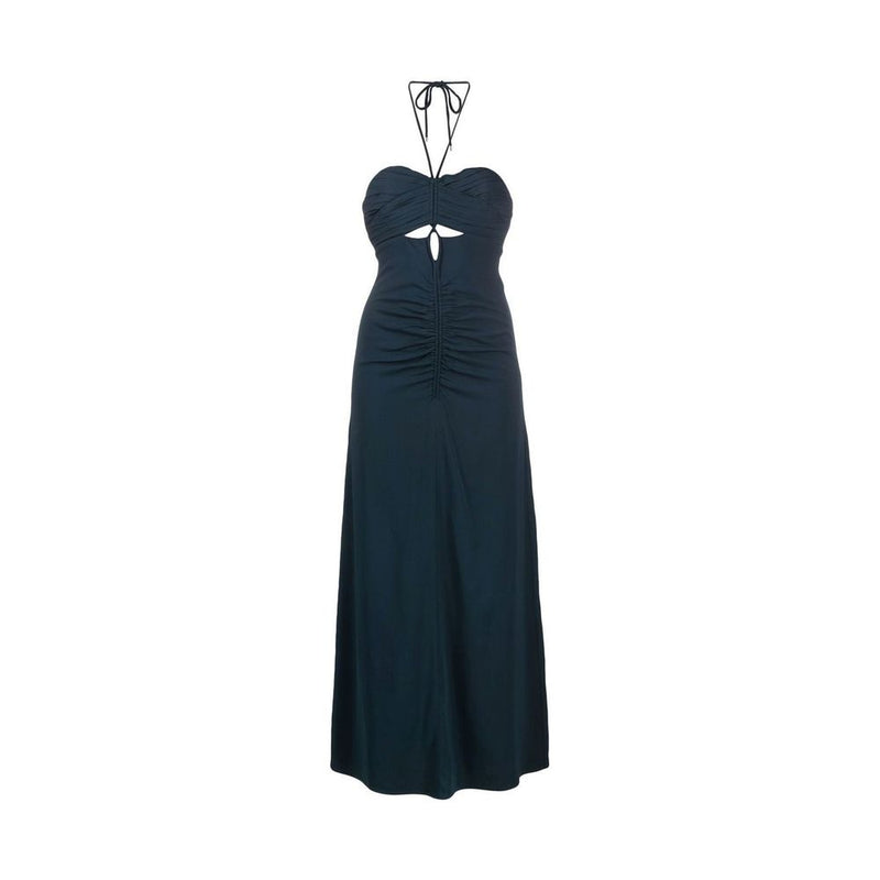 Cut-Out Ruched Maxi Dress-Self-Portrait-LabelTerrace.com