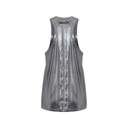 Gray Viscose Tank Top-Tom Ford-LabelTerrace.com