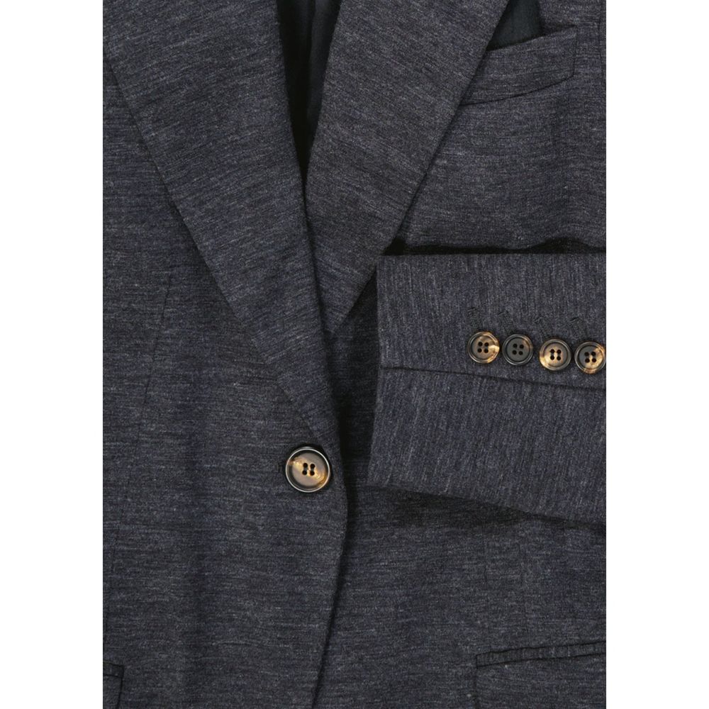 Wool Blazer-Brunello Cucinelli-LabelTerrace.com