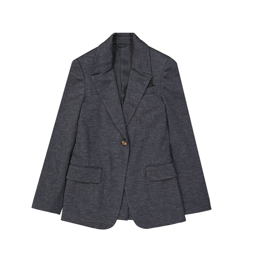 Wool Blazer-Brunello Cucinelli-LabelTerrace.com