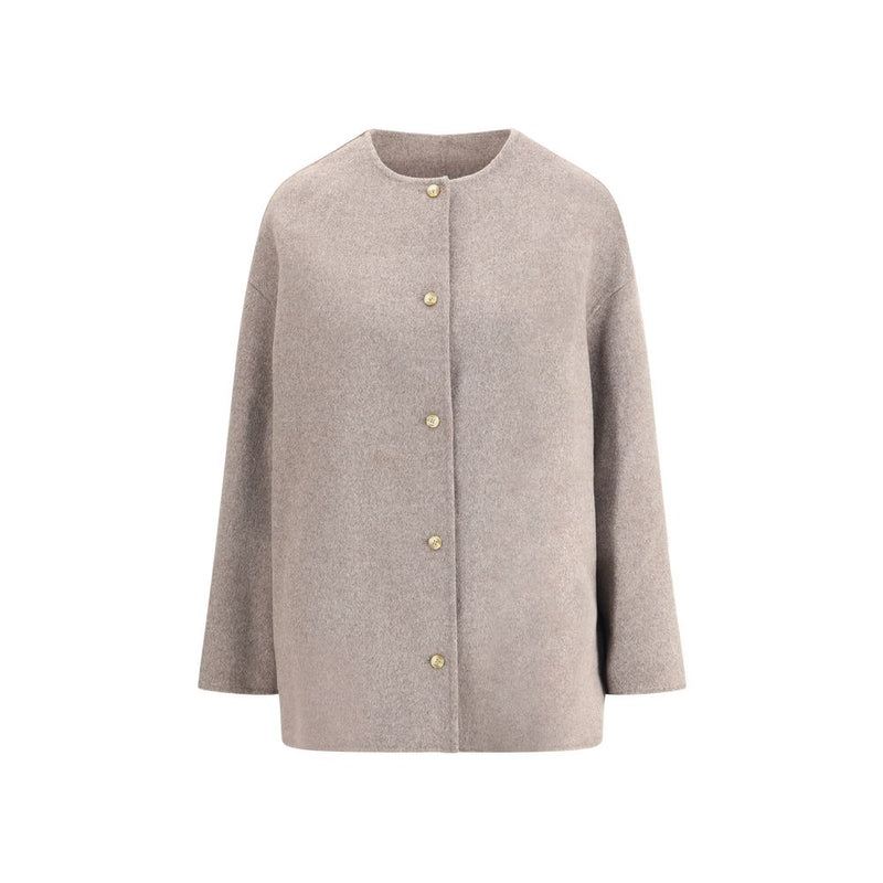 Gray Wool Coat