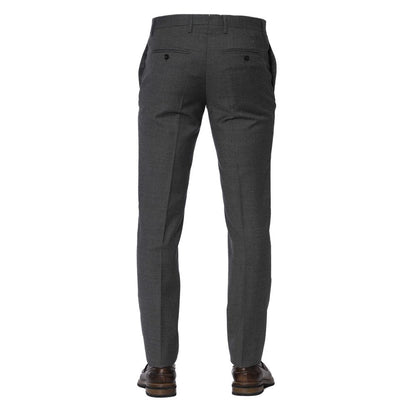 Gray Wool Men Trouser-Trussardi-LabelTerrace.com