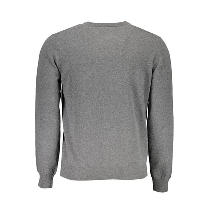 Gray Wool Sweater-Harmont & Blaine-LabelTerrace.com