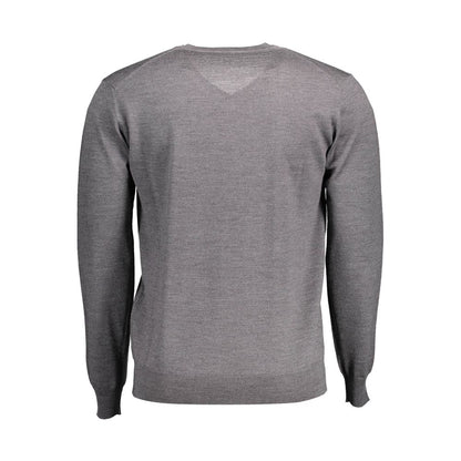 Gray Wool Sweater-Harmont & Blaine-LabelTerrace.com