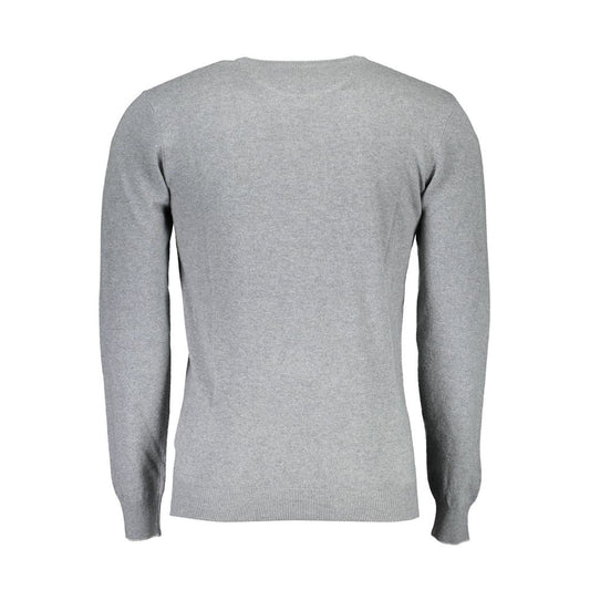 Gray Wool Sweater-U.S. POLO ASSN.-LabelTerrace.com