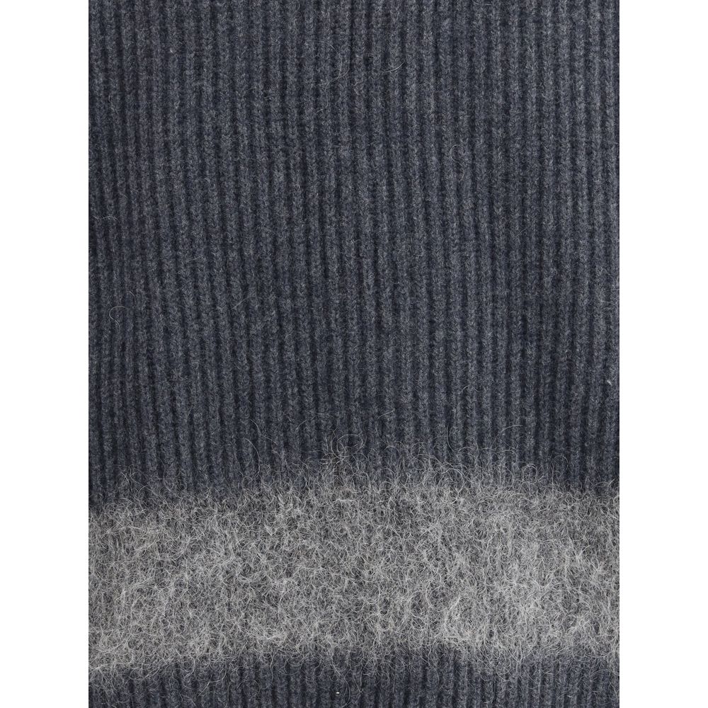 Gray Wool Sweatshirt