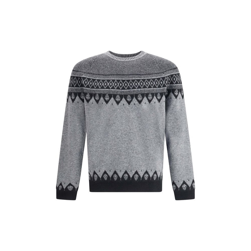 Gray Wool Sweatshirt
