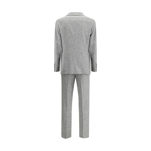 Gray Wool Two-Piece Suit