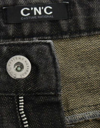 Gray distressed jeans-Costume National-LabelTerrace.com