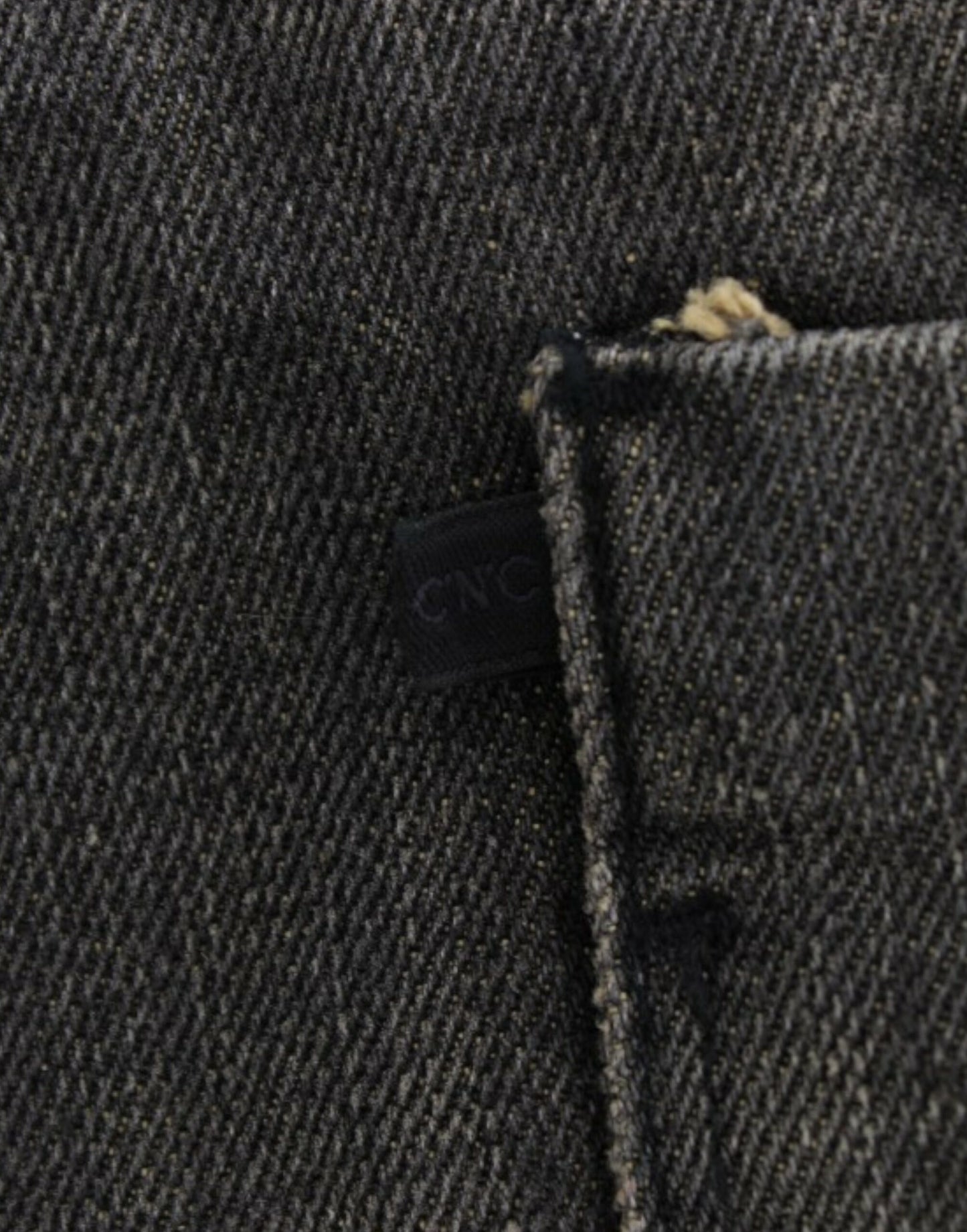 Gray distressed jeans-Costume National-LabelTerrace.com