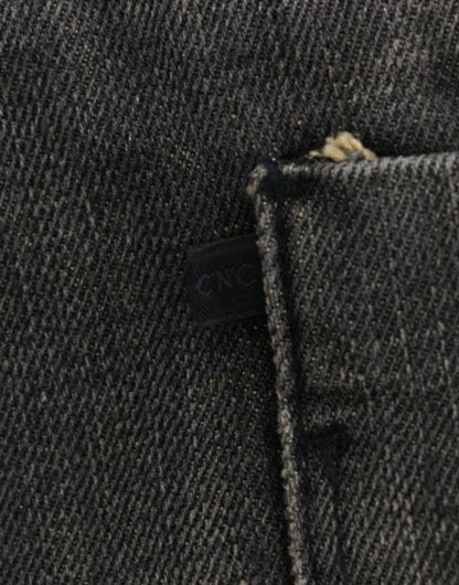 Gray distressed jeans-Costume National-LabelTerrace.com