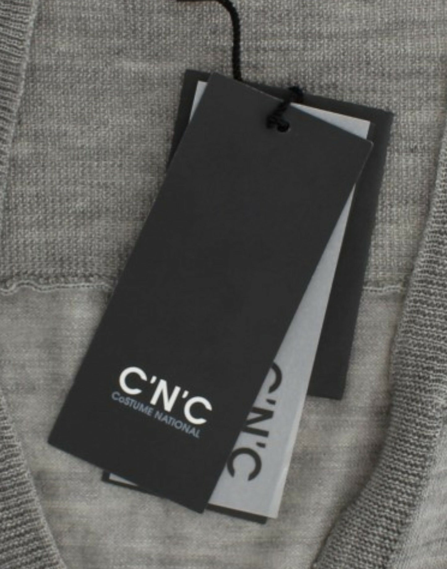 Gray lightweight cardigan-Costume National-LabelTerrace.com