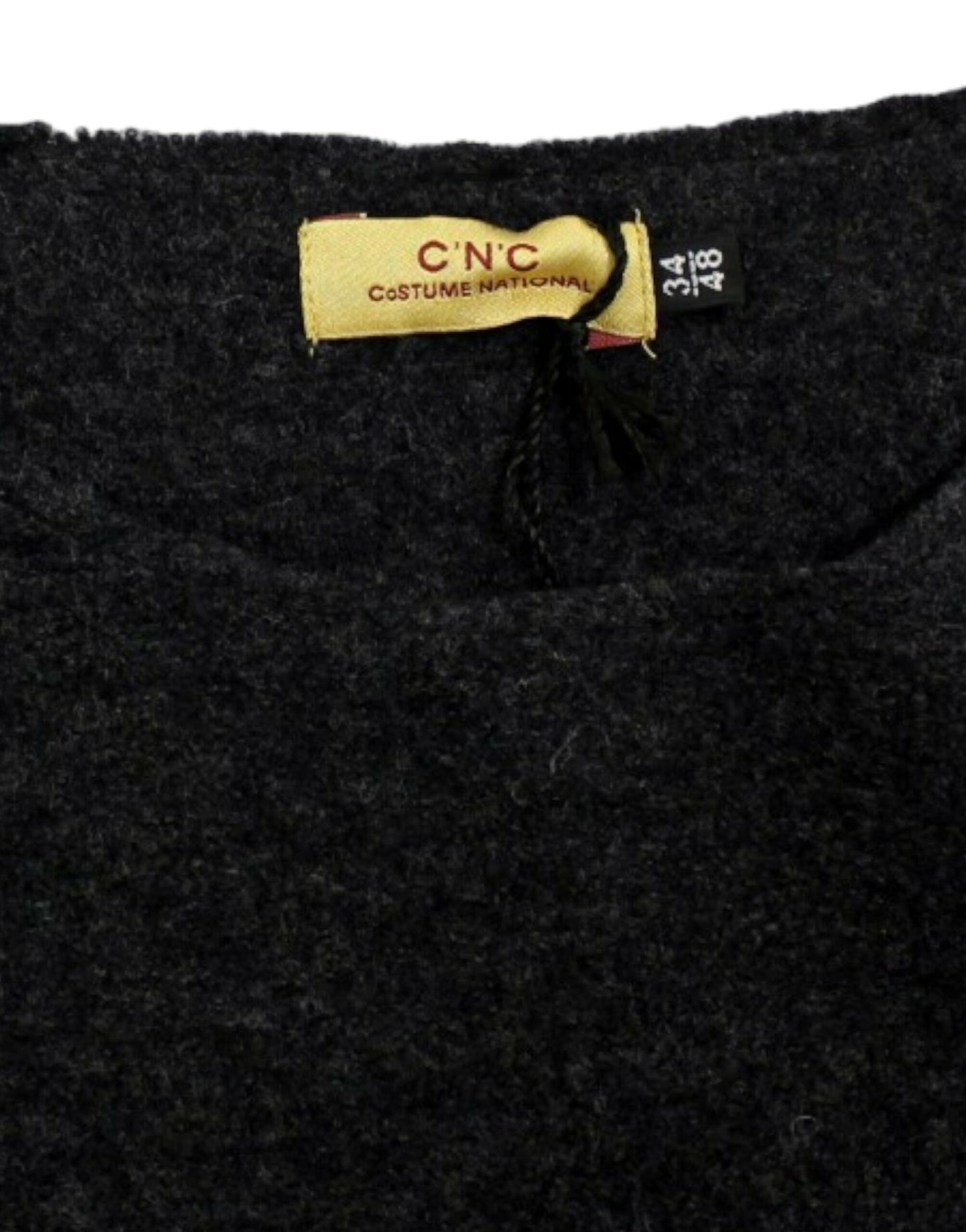 Gray wool crewneck sweater-Costume National-LabelTerrace.com