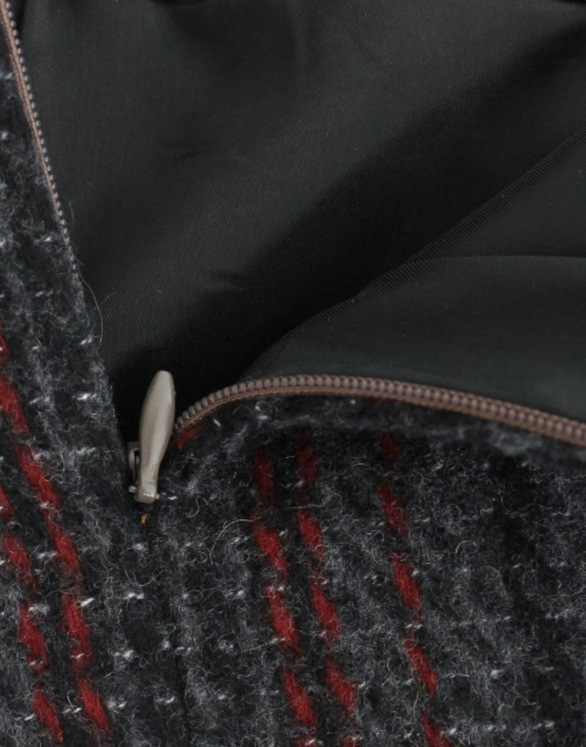 Gray wool mini skirt-Costume National-LabelTerrace.com