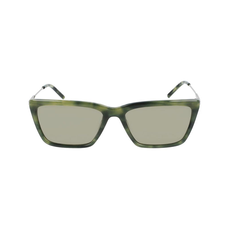 Green Acetate Sunglasses-DKNY-LabelTerrace.com
