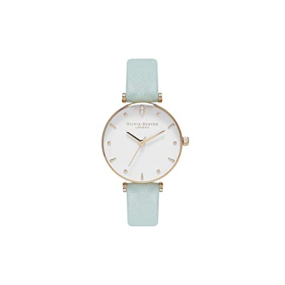 Green Artificial Leather Watch-Olivia Burton-LabelTerrace.com