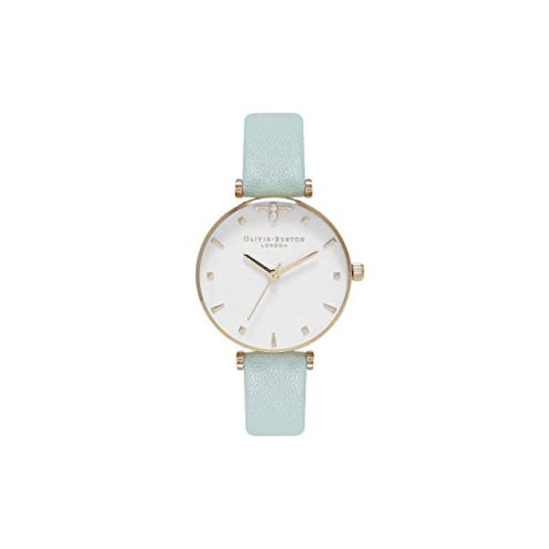 Green Artificial Leather Watch-Olivia Burton-LabelTerrace.com