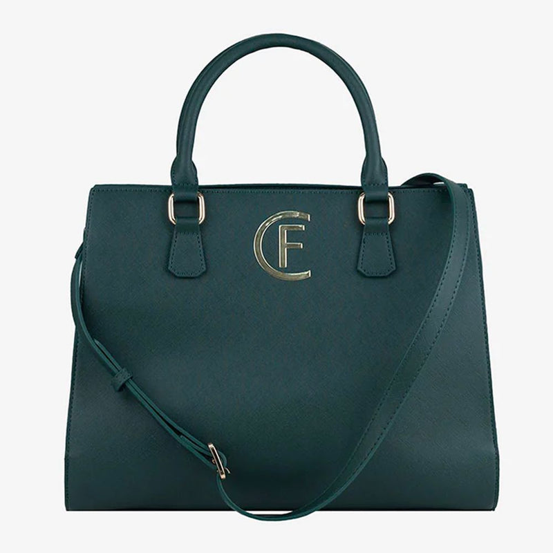 Green Artificial Leather Women Crossbody Bag-CRISTINAEFFE-LabelTerrace.com