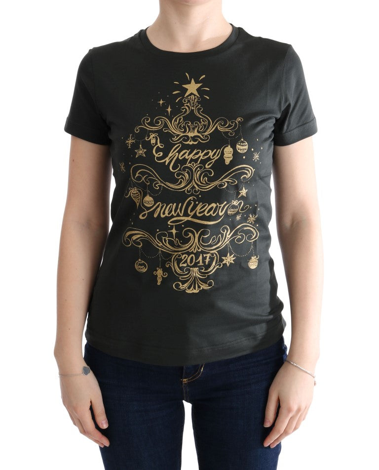 Green Cotton 2017 Motive T-Shirt-Dolce & Gabbana-LabelTerrace.com