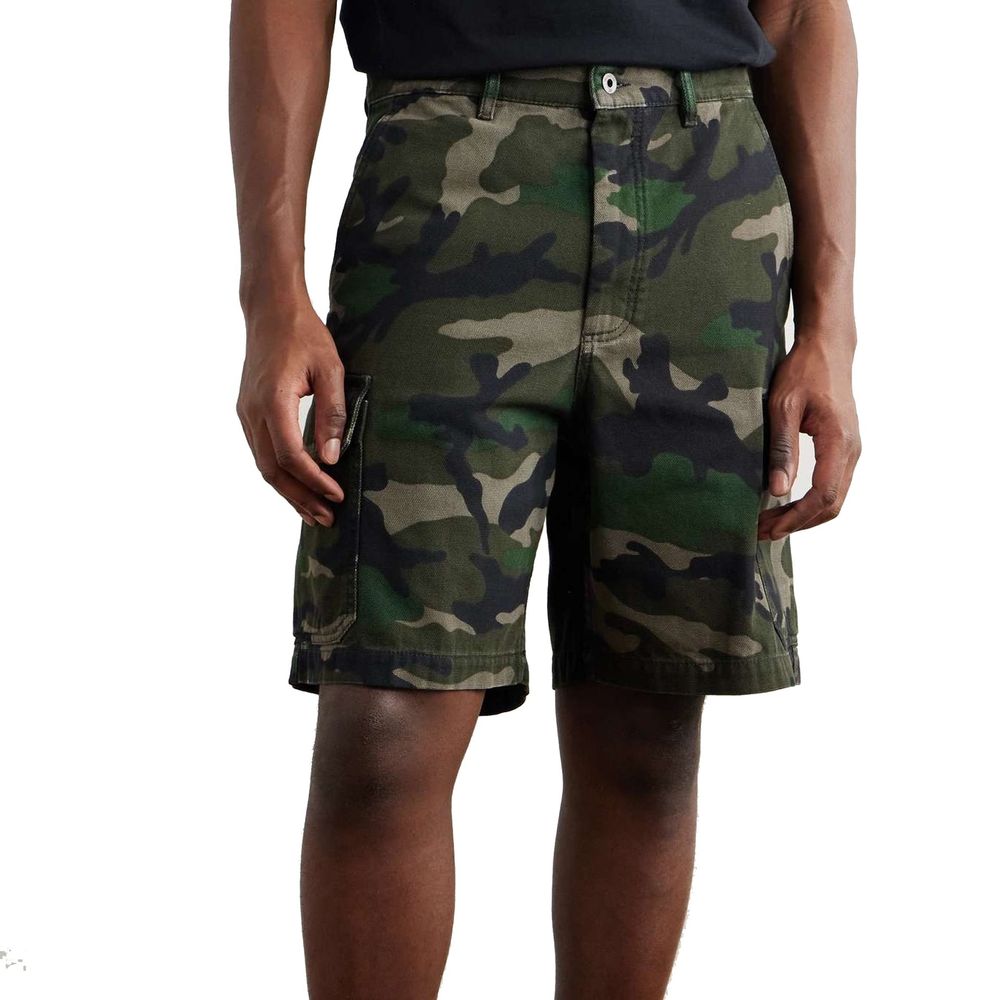 Camouflage Cargo Shorts-Valentino-LabelTerrace.com
