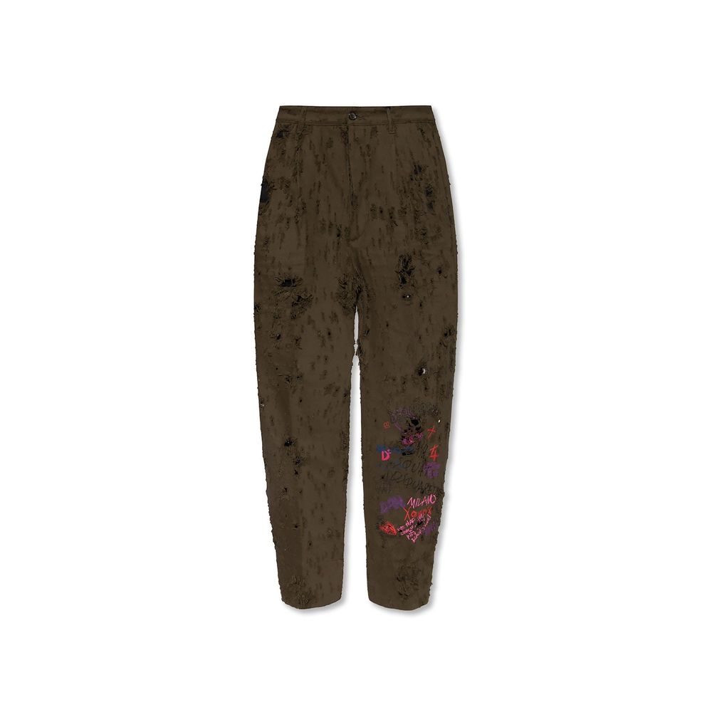 ‘Aviator’ Relaxed-Fitting Trousers-Dsquared²-LabelTerrace.com