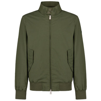 Green Cotton Men Bomber Jacket-People Of Shibuya-LabelTerrace.com